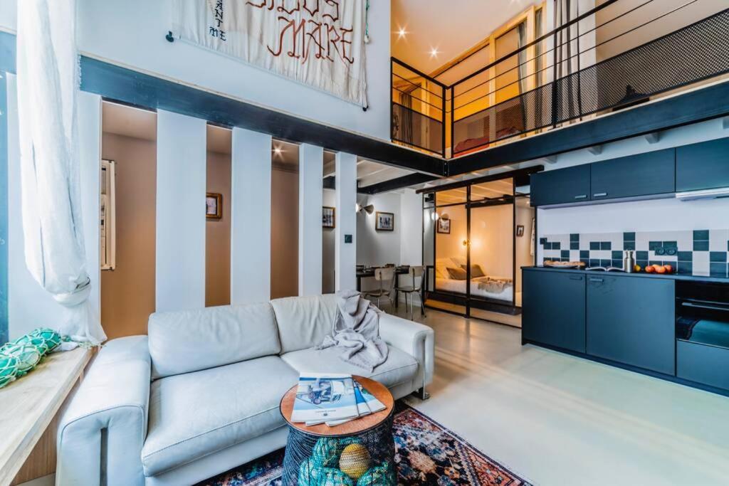 Loft - Centre Ville - Plage - Halles - 3 Ch 2 Sdb Apartment เบียริตซ์ ภายนอก รูปภาพ