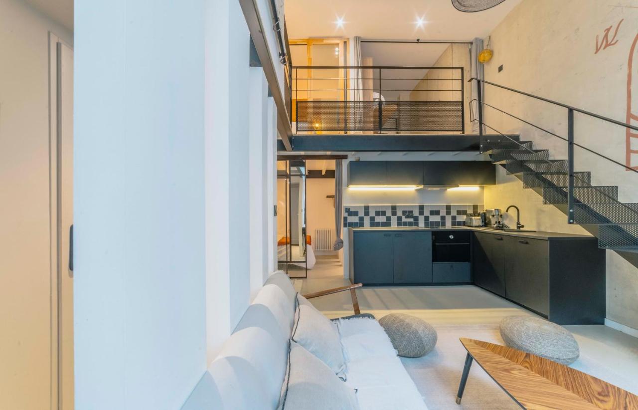 Loft - Centre Ville - Plage - Halles - 3 Ch 2 Sdb Apartment เบียริตซ์ ภายนอก รูปภาพ