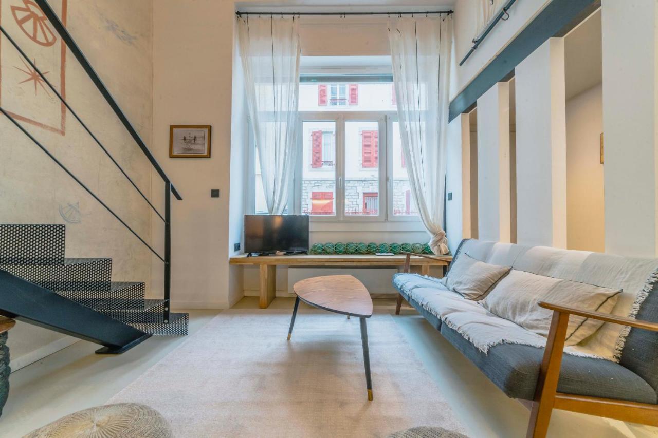Loft - Centre Ville - Plage - Halles - 3 Ch 2 Sdb Apartment เบียริตซ์ ภายนอก รูปภาพ