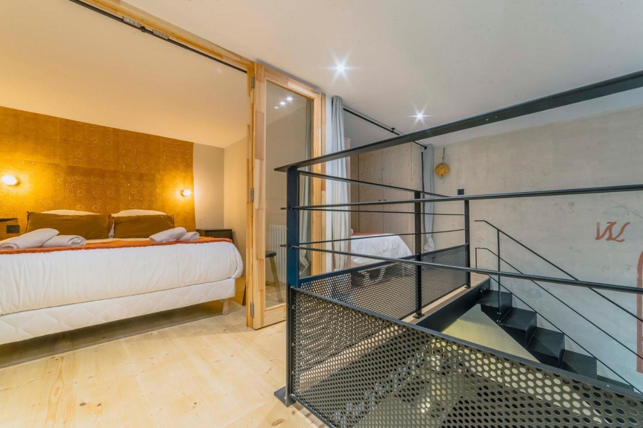 Loft - Centre Ville - Plage - Halles - 3 Ch 2 Sdb Apartment เบียริตซ์ ภายนอก รูปภาพ