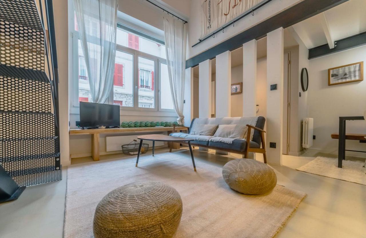 Loft - Centre Ville - Plage - Halles - 3 Ch 2 Sdb Apartment เบียริตซ์ ภายนอก รูปภาพ